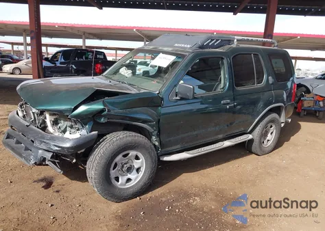 2000 Nissan Xterra Se/Xe z USA, uszkodzony, nr VIN 5N1ED28Y1YC522416